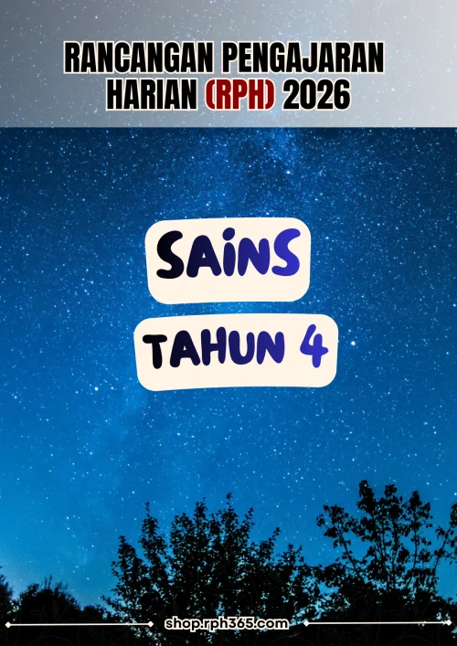 RPH & RPT 2026 Sains SK Tahun 4 by RPH365