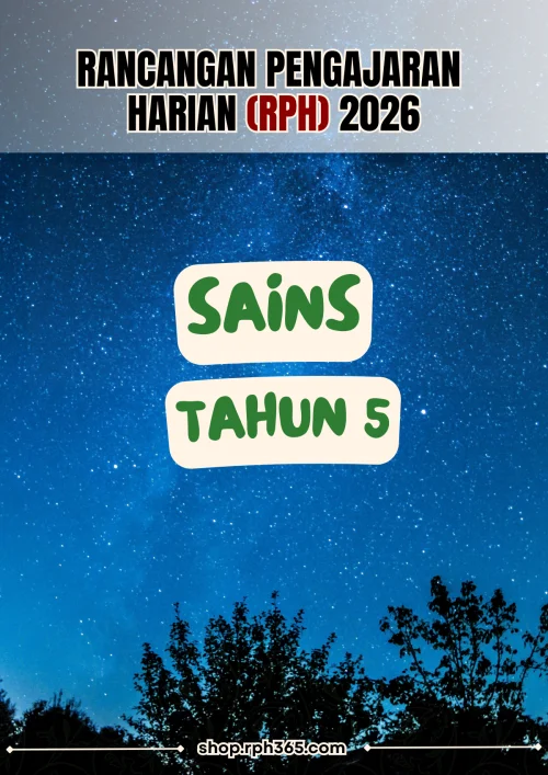 RPH & RPT 2026 Sains SK Tahun 5 by RPH365