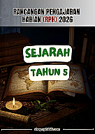 RPH & RPT 2026 Sejarah Tahun 5 SK by RPH365