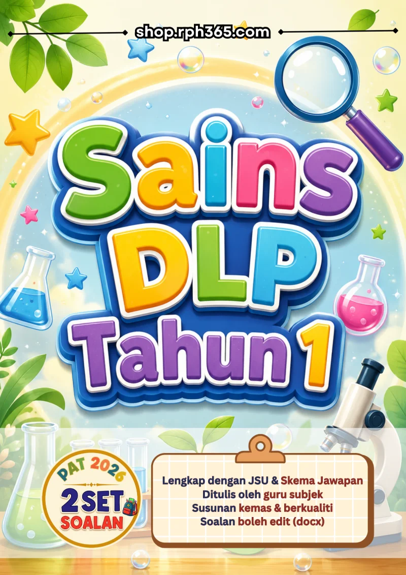 Sains DLP Tahun 1 PAT 2026 by RPH365