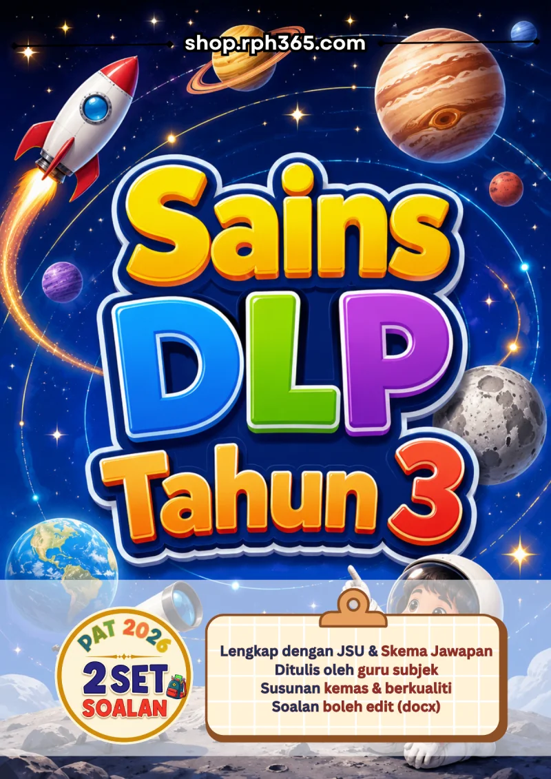 Sains DLP Tahun 3 PAT 2026 by RPH365