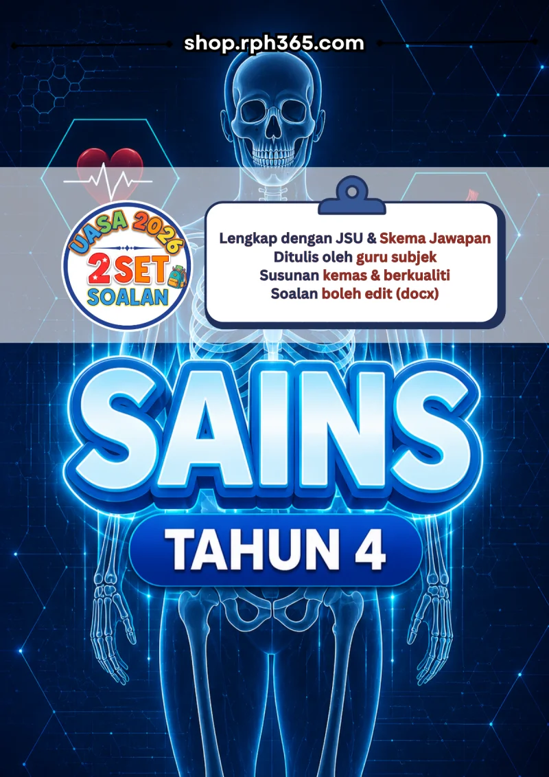 Sains Tahun 4 UASA 2026 by RPH365