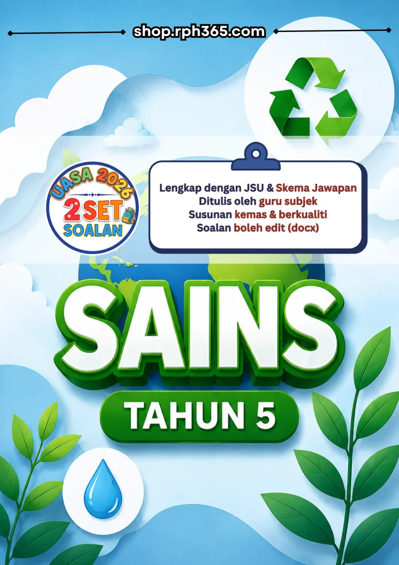 Sains Tahun 5 UASA 2026 by RPH365
