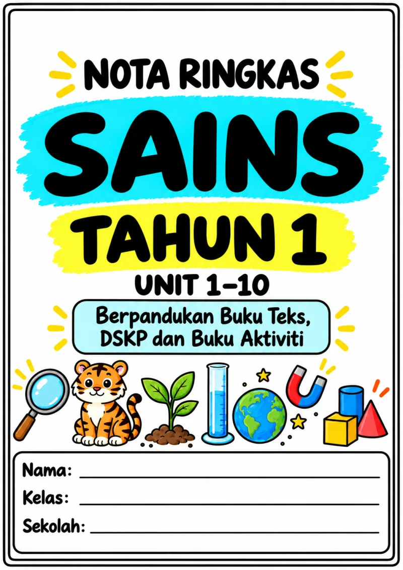 Nota Ringkas Sains Tahun 1