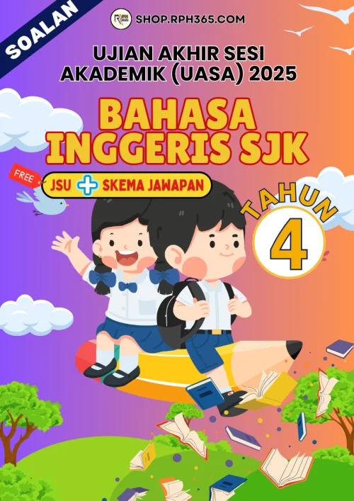 UASA 2025 Bahasa Inggeris SJK Tahun 4 by AaiZairi