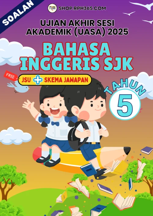 UASA 2025 Bahasa Inggeris SJK Tahun 5 by AaiZairi