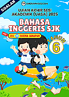 UASA 2025 Bahasa Inggeris SJK Tahun 6 by AaiZairi