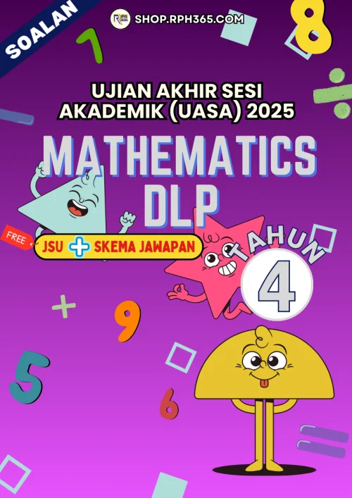 UASA 2025 Matematik DLP SK Tahun 4 by Cikgu Zul
