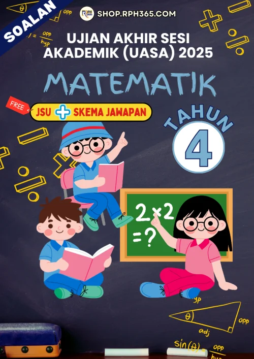 UASA 2025 Matematik SK Tahun 4 by Cikgu Fatimah