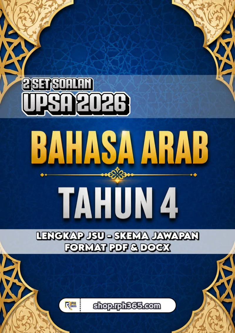 UPSA 2026 Bahasa Arab Tahun 4 by RPH365