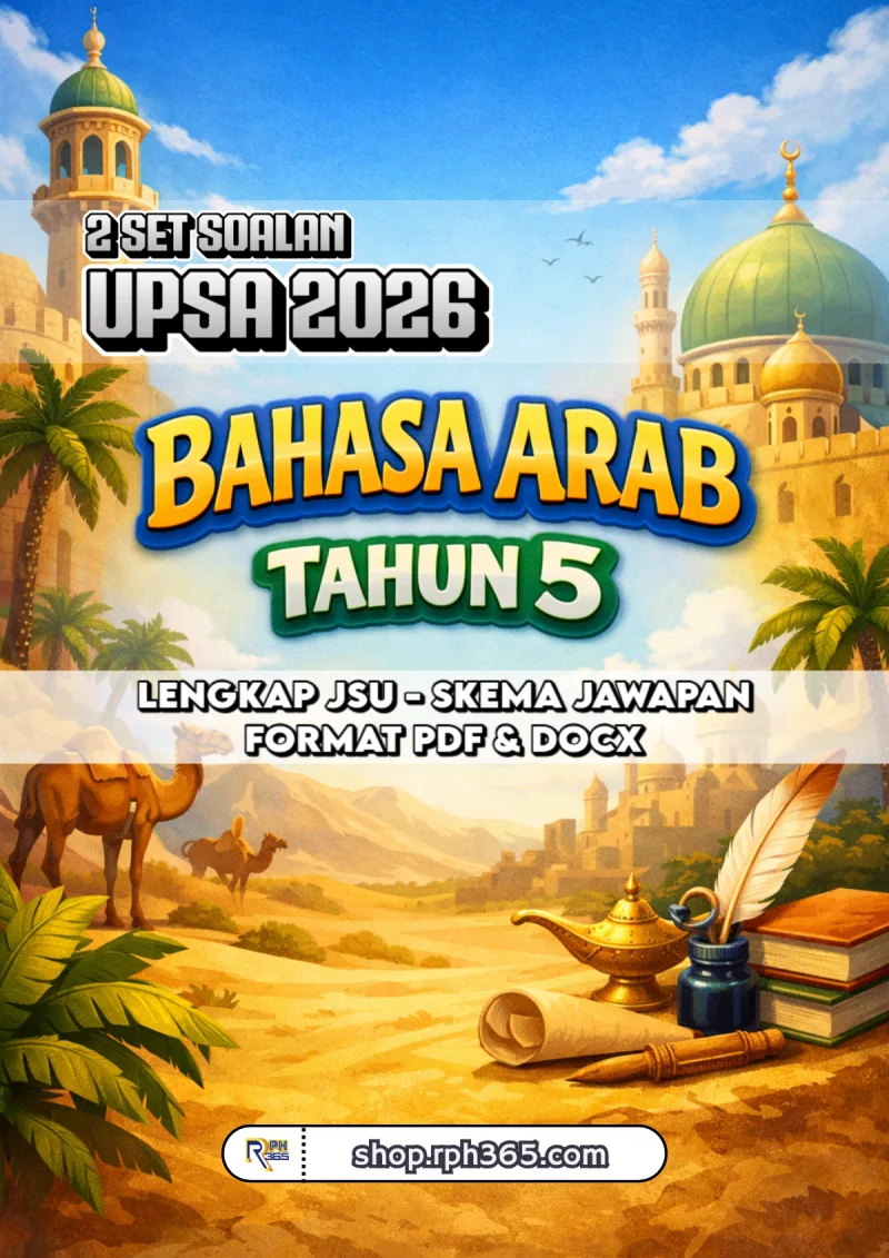 UPSA 2026 Bahasa Arab Tahun 5 by RPH365