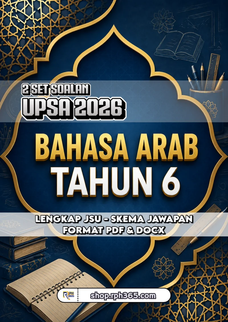 UPSA 2026 Bahasa Arab Tahun 6 by RPH365