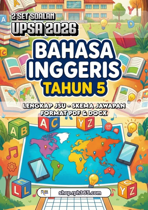 UPSA 2026 Bahasa Inggeris Tahun 5 by RPH365