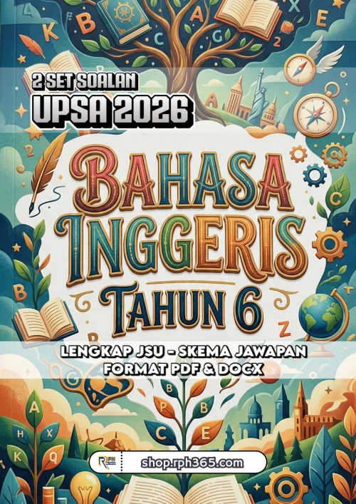UPSA 2026 Bahasa Inggeris Tahun 6 by RPH365
