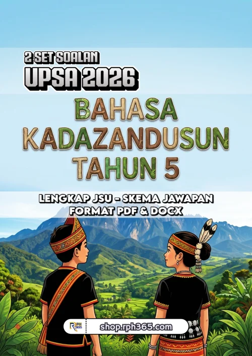 UPSA 2026 Bahasa Kadazandusun Tahun 5 by RPH365