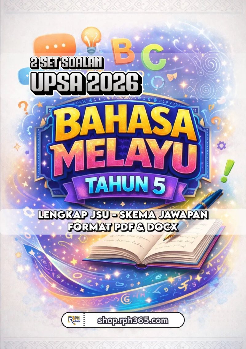 UPSA 2026 Bahasa Melayu Tahun 5 by RPH365