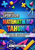 UPSA 2026 Matematik DLP Tahun 4 by RPH365