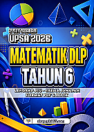UPSA 2026 Matematik DLP Tahun 6 by RPH365