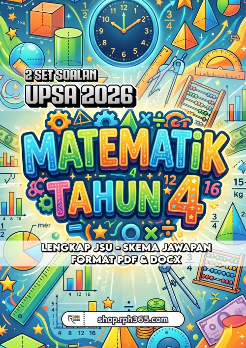 UPSA 2026 Matematik Tahun 4 by RPH365