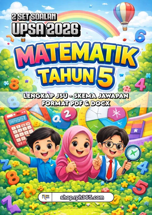 UPSA 2026 Matematik Tahun 5 by RPH365