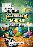 UPSA 2026 Matematik Tahun 6 by RPH365