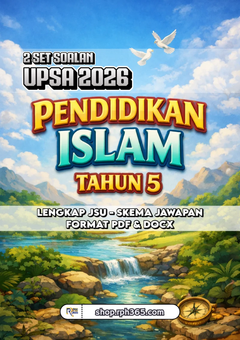 UPSA 2026 Pendidikan Islam Tahun 5 by RPH365