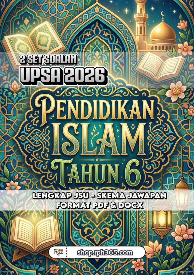 UPSA 2026 Pendidikan Islam Tahun 6 by RPH365