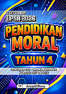 UPSA 2026 Pendidikan Moral Tahun 4 by RPH365