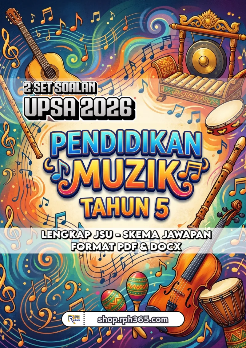 UPSA 2026 Pendidikan Muzik Tahun 5 by RPH365