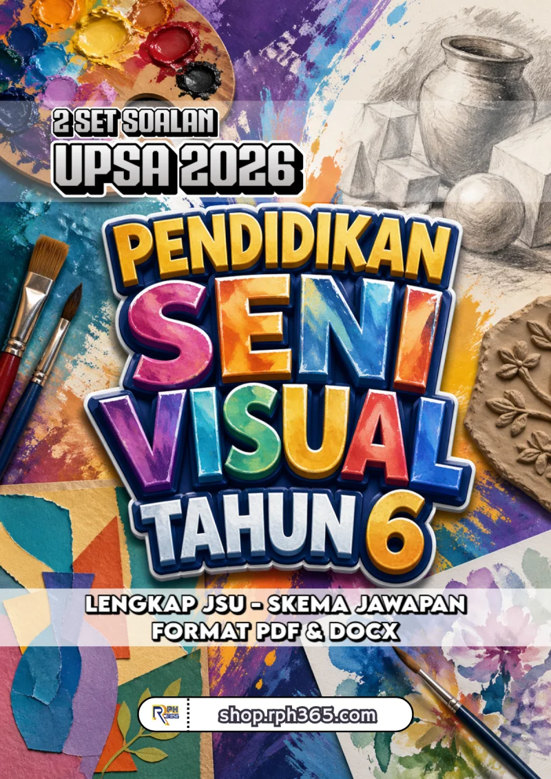 UPSA 2026 Pendidikan Seni Visual Tahun 6 by RPH365