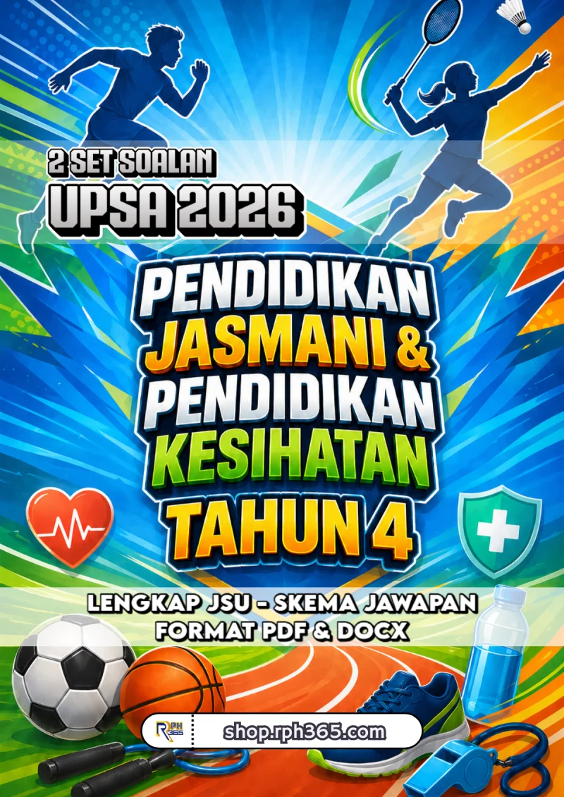 UPSA 2026 PJPK Tahun 4 by RPH365