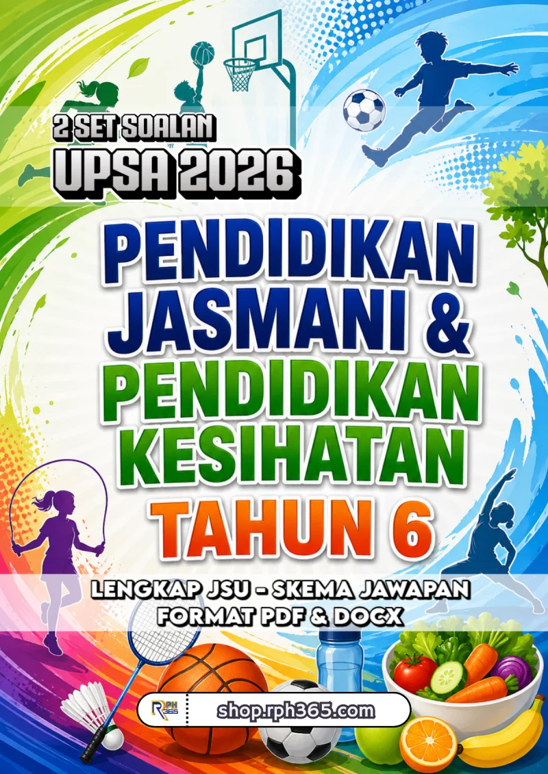 UPSA 2026 PJPK Tahun 6 by RPH365