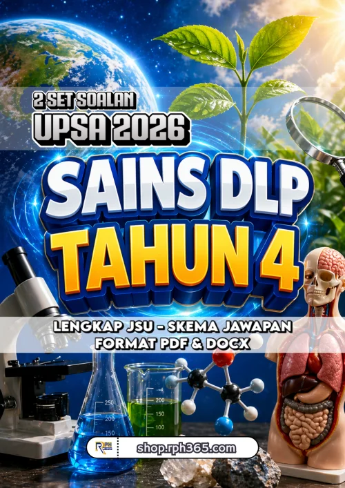 UPSA 2026 Sains DLP Tahun 4 by RPH365