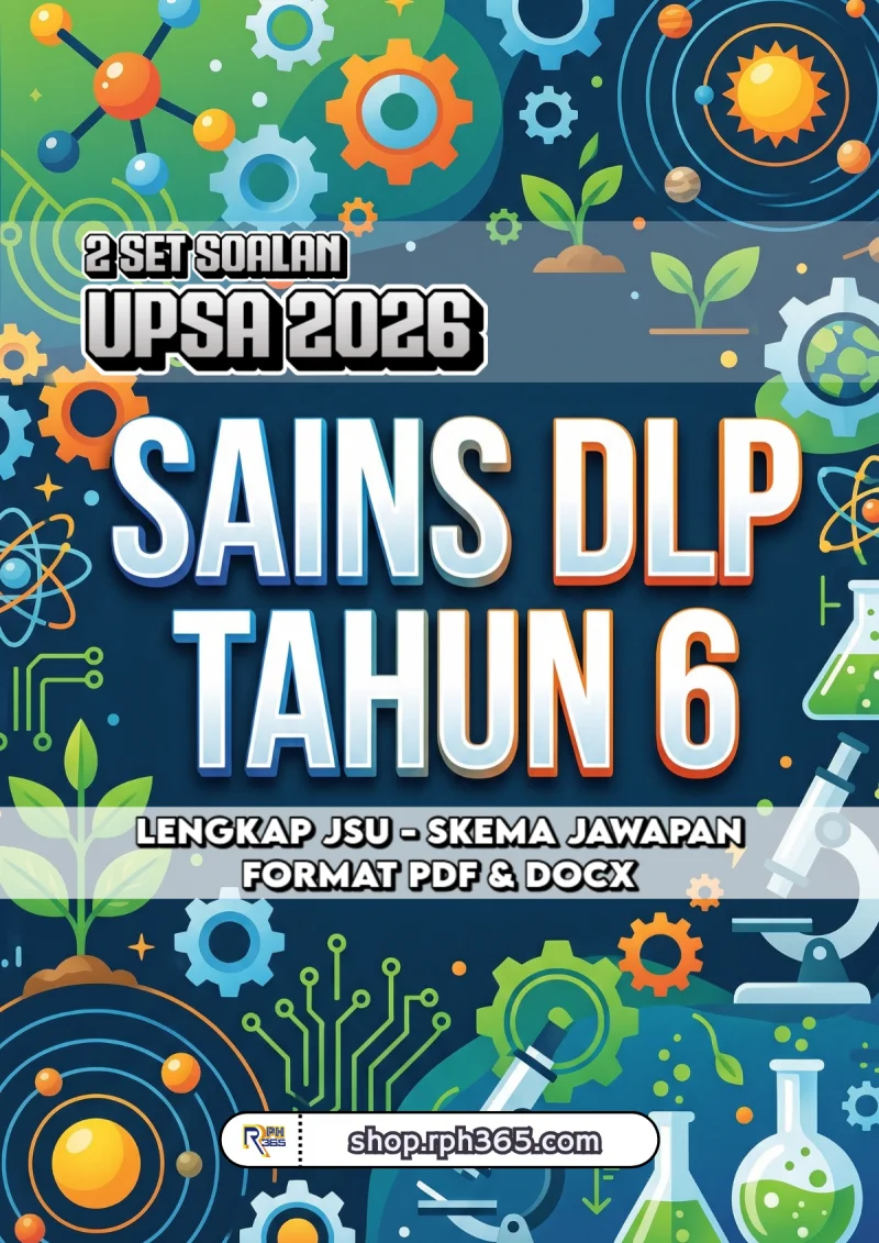 UPSA 2026 Sains DLP Tahun 6 by RPH365