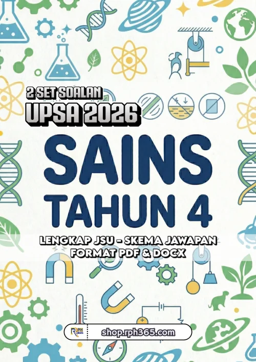 UPSA 2026 Sains Tahun 4 by RPH365