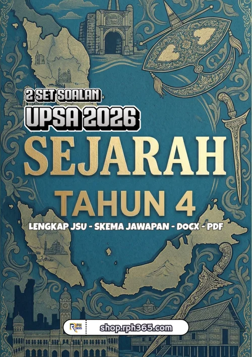 UPSA 2026 Sejarah Tahun 4 by RPH365