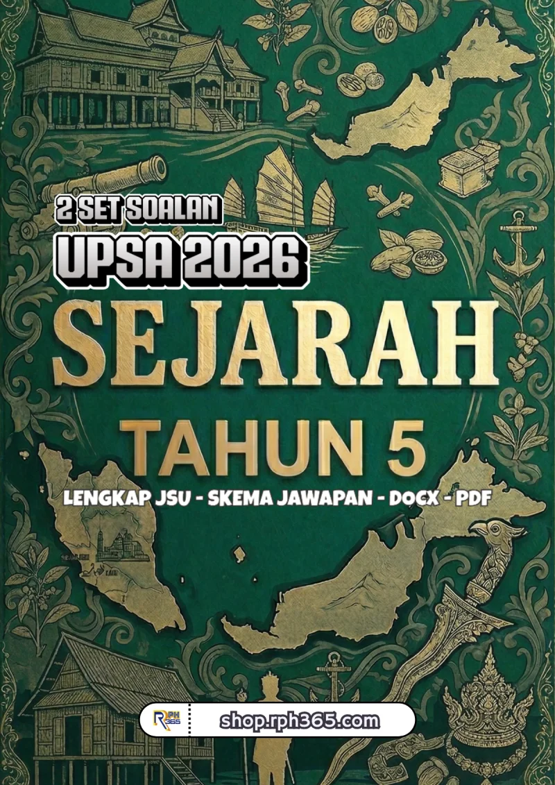 UPSA 2026 Sejarah Tahun 5 by RPH365