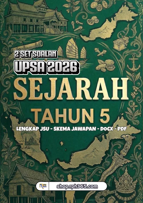 UPSA 2026 Sejarah Tahun 5 by RPH365