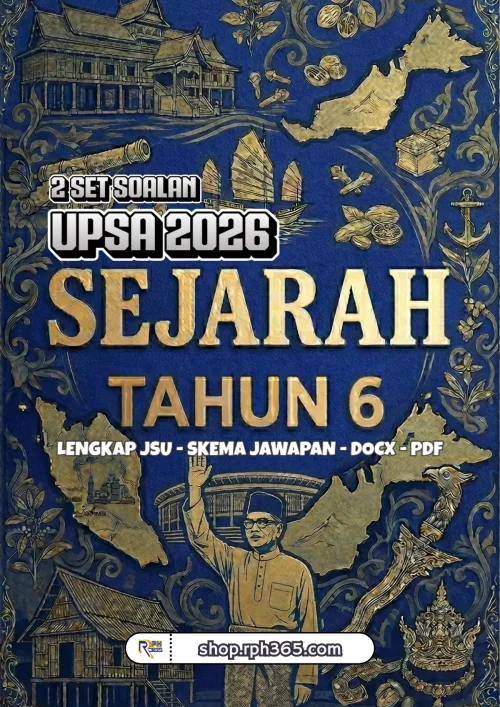 UPSA 2026 Sejarah Tahun 6 by RPH365